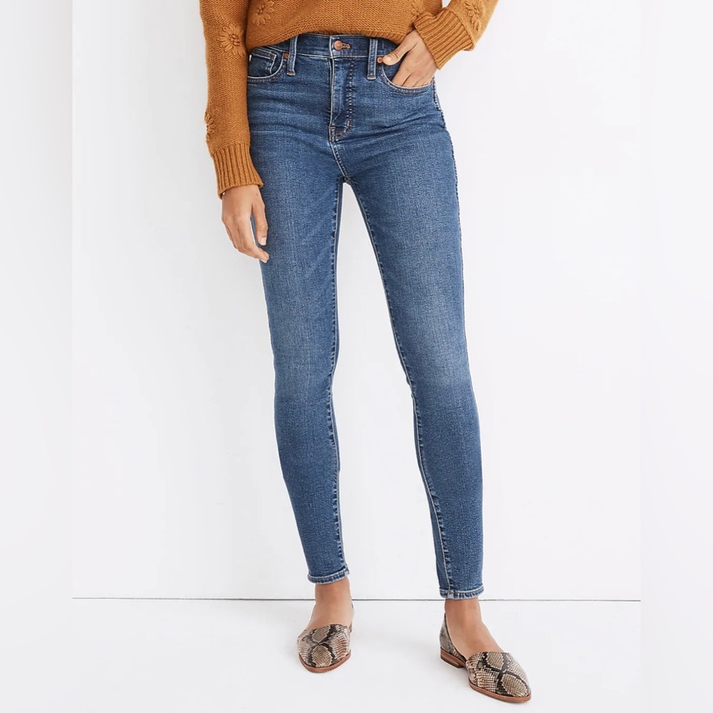 MADEWELL 10” Skinny High-Rise Jeans 🖤